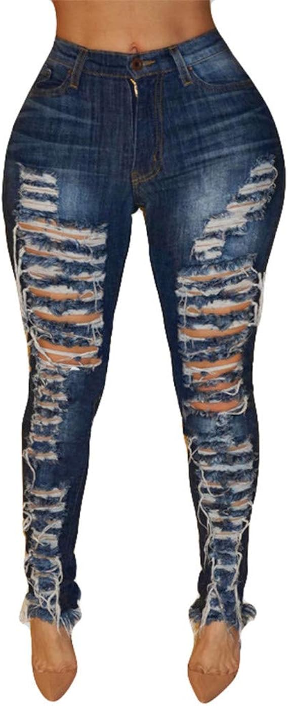 skinny jeans big feet