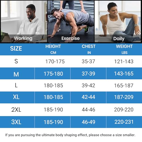 MEETWEE Men's Tank Top, Fitness Tank Top Gym T Shirt for Running Sports