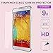 LeYi for Galaxy Note 3 Case with [2 Pack] Tempered Glass Screen Protector for Girls Women, Shiny Cute Moving Quicksand Liquid Clear TPU Protective Phone Case for Samsung Galaxy Note 3 Rose Gold