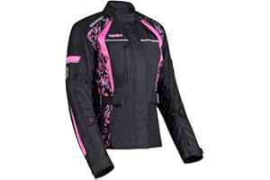 PANDA CYCLE GEAR Motorcycle Jacket for Women Waterproof All Season CE Armored for Enduro Dual Sports Riding Touring Adventure