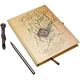Innovative Designs Harry Potter Marauder's Map Journal Set with Wand Pen for Kids, Teens or Adults