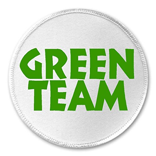 A&T Designs Green Team 3" Sew On Patch - Environmentalist Earth Vegan Vegetarian