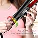Hair Straightener and Curler 2 in 1, Best Flat Iron for Thick Hair, Hair Iron Straightener Dual Voltage (Black)thumb 4