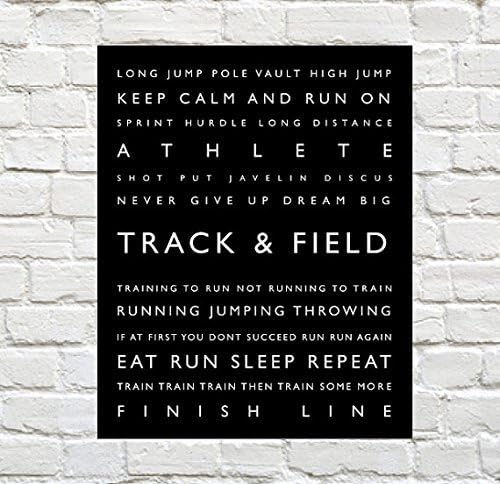 Track & Field - Track & Field Personalized Print