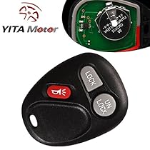YITAMOTOR New Keyless Entry Remote Control Car Key Fob Replacement for 15042968