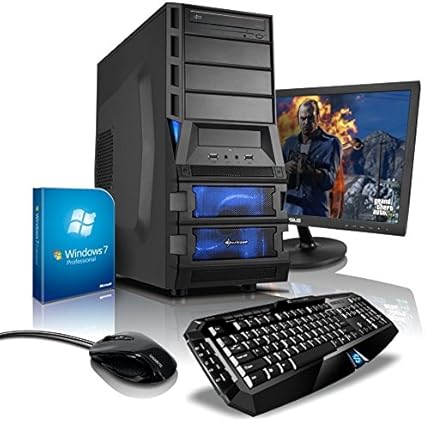 Shinobee Super Mega Pack Ordinateur De Bureau Ecran Amd Fx 4300 4x4 0ghz 4ghz En