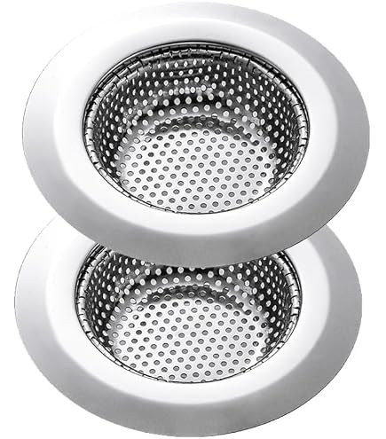 Anti Cheveux Douche MR.SIGA 3 Pcs Filtres D'évier En Acier Inoxydable, Filtre De Filtre Douche Cheveux