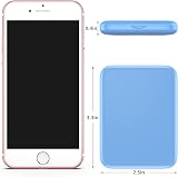 Kintion Pocket Mirror 1X 3X Magnification LED Compact Travel Mirror Blue view 6