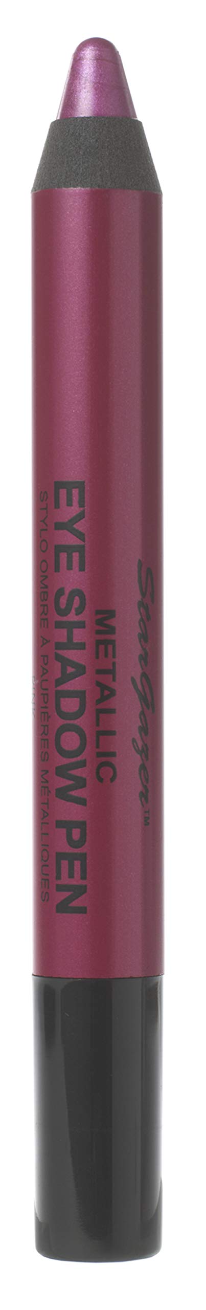 Stargazer Metallic Eye Shadow Pen, Pink. Blendable Soft Strong Metallic Eye Colour
