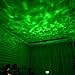 SOLLED Ocean Wave Projector 12 LED Remote Control Night Light Wave Projector for Kids 7 Colors Undersea Projector Lamp with Mini Music Player for Living Room Bedroom - Black