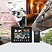 SMARTRO SC62 Wireless Indoor Outdoor Thermometer, Weather Station Color Large Display, Room Hygrometer Temperature and Humidity Monitor Gauge
