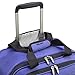 Delsey Luggage Cruise Lite Soft, Underseat Carry On Luggage, Rolling Laptop Bag, Blue