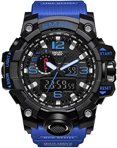 Siniya Men Sports Watch Multi Function Military Watch Date Quartz Stopwatch Masculino Analog LED Watches
