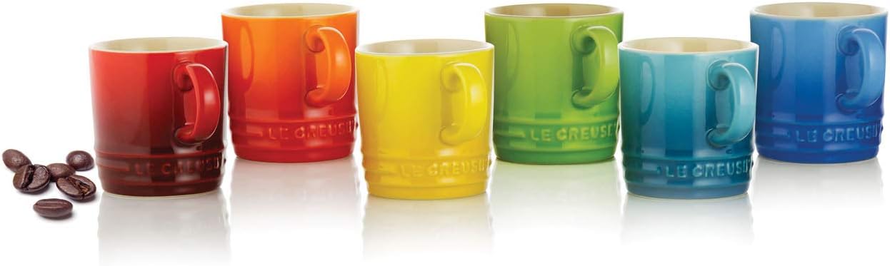 Le Creuset Stoneware Espresso Mug, 100 ml, Marseille Blue, 70305102000099 - Image 4