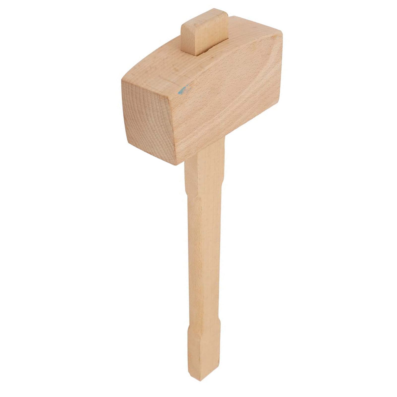 Wooden Mallet for Woodworking Large Beechwood Tapping Mallet with Ergonomic Handle, Professional Carpentry Hammer for DIY Projects, Cabinet Making & Furniture Assembly