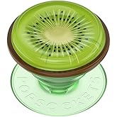 ​​​​​​​​PopSockets Phone Grip with Expanding Kickstand, Adhesive Grip - Jelly Kiwi