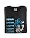 Vegeta Super Saiyan God Shirt - Quote Dragon Ball T-Shirt (X-Large, Black)