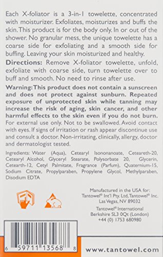 Tan Towel The Exfoliating Towelette 10 Count