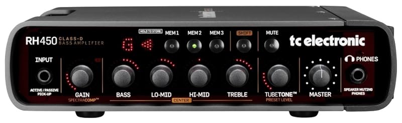 TC Electronic RH450:フロントパネル