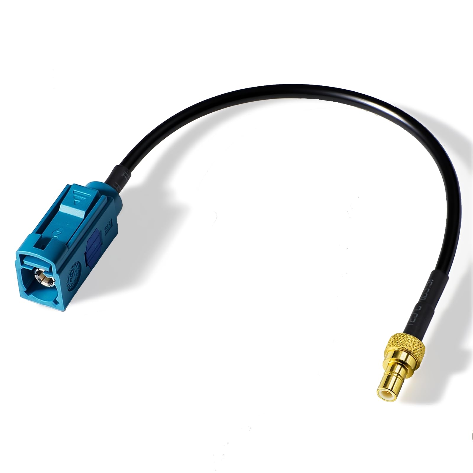 Bingfu Car DAB Radio Antenna Adapter Cable, 15cm Fakra Z Female to SMB Female Coaxial Pigtail Cable Compatible with Car Truck SUV Sirius DAB Radio Stereo Receiver Tuner GPS Antenna Navigation System