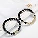 SHIWE 8MM Lava Rock Beads Bracelet for Men Women Essential Oil Beaded Healing Anxiety Bracelets