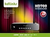 New Arrival! KDLINKS HD700 Extreme FULL HD 1080P 3D Media Player with Gigabit Network, Built-In Wifi, 7.1 HD-Audio, Youtube & Full ISO/VOB Support (Realtek 1186 3D)