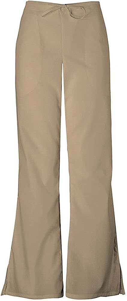Cherokee Women's Flare Leg Drawstring Scrub Pant: Medical Scrubs Pants: Clothing