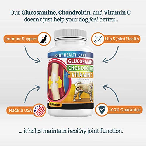 K9 Care Labs Glucosamine for Dogs 120 Chewable Tablets Joint