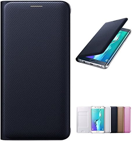 Flip Samsung Galaxy S7 Case, Samsung S7 Case Cover Wallet, Phone Cases with card slot Full Body pu Leather in Black Slim Thin Hard