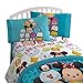 Disney Tsum Tsum 'Mash Up' Teal Microfiber 4 Piece Full Sheet Set