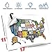 RV State Sticker Travel Map - 11