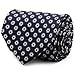 100% Silk Navy Blue Star Wars Imperial Empire Neck Tie Necktie Neckwear PA-SW-IMPN-TR