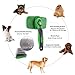 PetExpert Slicker Brush Professional Dog Slicker Brush Removes Loose Undercoat Tangled Knots &Matted Fur Cat Slicker Brush for Grooming Self Cleaning Slicker Brush Fits Small Large Dog & Cat