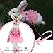 WEWILL Ballerina Bunny Stuffed Animal Original Adorable Soft Plush Toys Rabbit Doll, Christmas Festivals Birthday Gift for Girls, 23-Inch (Pink)
