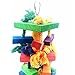Knots Block Chewing Bird Toys for Parrot(Large 17 Inch) by AIMINUO