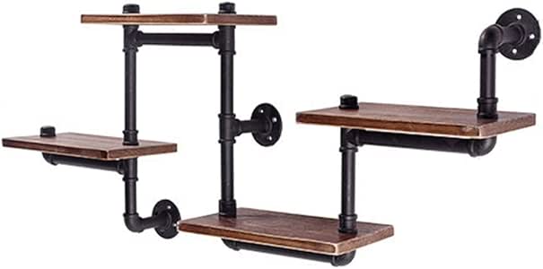 Estante de Metal Flotante Montado en la Pared Estantes de Exhibición