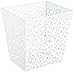 Design Ideas Vinea Waste Can, White