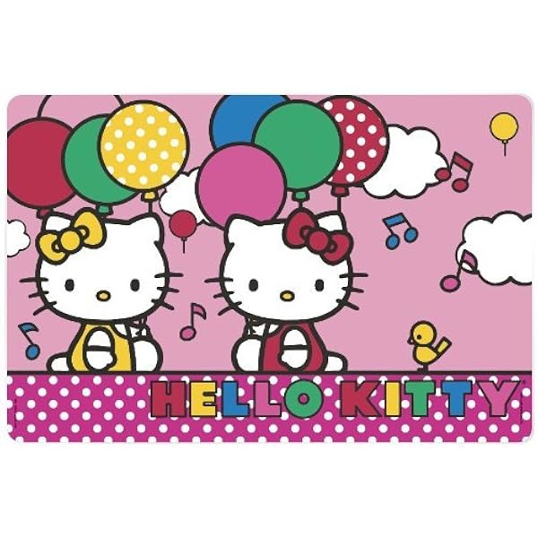 Zak Designs Placemat Hello Kitty HLKL1300 Kitchen & Table Linens Place