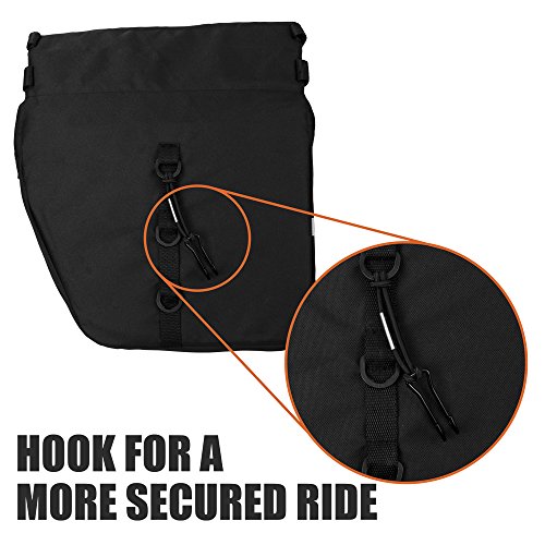 BV Bike Panniers 26L With Adjustable Hooks Panniers For Bicycles With