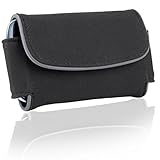 USA GEAR FlexARMOR Smart MP3 Player Carrying Case with Belt Holster Clip , Executive Style & Adjustable Wings - Works with Samsung Galaxy Media Player , Apple iPod touch , FiiO X5 and More MP3 Players
