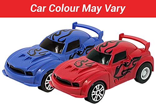 image for BNEXT TrackGo Car Track Builder DIY– Flexible Multi Layouts Slot/Rac
