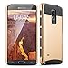 Note 4 case, Samcore Hybrid 2 in 1 Dual Layer Rugged Shockproof Case for Samsung Galaxy Note 4 case Cover [Gold]