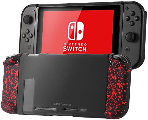 For Nintendo Switch case,MOFIVE Scrub Design Gamepad Separation Shock Absorption Technology Bumper Soft Protective Cover