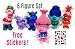Trolls Figurines Poppy Playset Collectible Toys 6 pcs 3