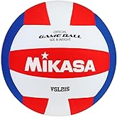 Mikasa Competitive Class Volleyball (Red/White/Blue)
