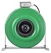Hydrofarm ACDF8 Active Air Inline Fan, 8 Inch, Green primary