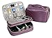 Electronics Organizer Travel Cable Cord Bag Accessories Gadget Gear Storage Cases for 8 Inch Tablet (Purple)