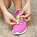 AIXMEET 5 Pairs No Tie Elastic Lock Shoelaces for Adults, Kids, Older Generation, Runners(Black, White, Gray, Blue, Yellow)
