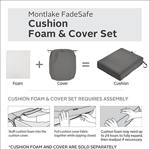 Classic Accessories Montlake WaterResistant 25 x 25 x 5 Inch Square