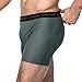 Lapasa 2 Pack Men's Travel Boxer Brief Anti-Microbial Breathable Mesh Performance Outdoor Underwear M16 (Large, Gray)